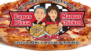 Papas Pizza/Mamas Chicken food