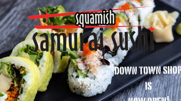 Samurai Sushi Squamish Garibaldi food