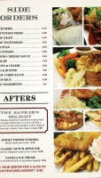 The Butcher Banker Pub menu