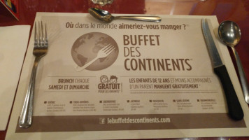 Buffet Des Continents Gatineau food