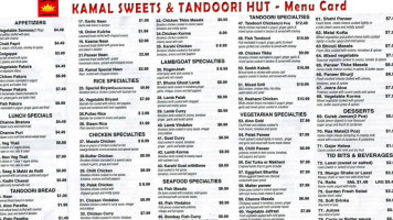 Kamal Sweets & Tandoori Hut Ltd food
