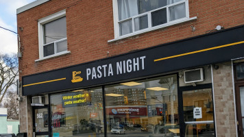 Pasta Night food