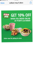 Pita Pit food