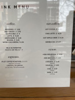 Nemesis Coffee Gastown menu