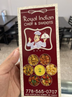 Royal Indian Chef And Sweets food