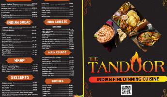 The Tandoor menu