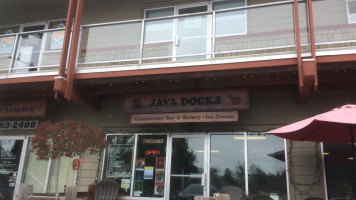 Java Docks outside
