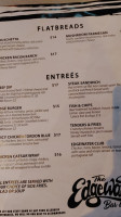 The Edgewater And Grill menu