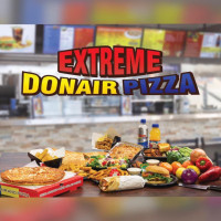 Extreme Donair Pizza food