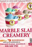 Marble Slab Creamery inside