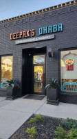 Deepak's Dhaba Indian Food Market outside