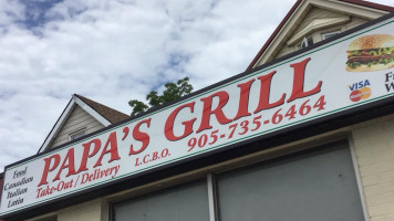 Papa's Grill food