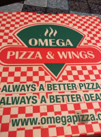 Omega Pizza Wings food