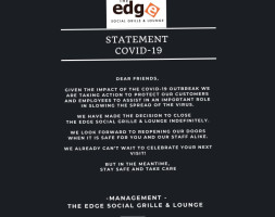 The Edge Social Grille & Lounge food