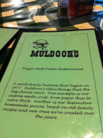 Muldoon's Pizza menu