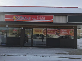 Delicious Pizza N Wings inside