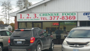 123 Chinese Food outside