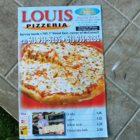 Louis' Pizzeria food