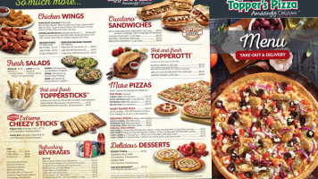 Topper's Pizza food