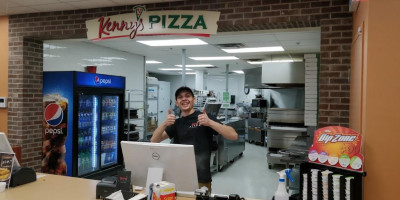 Kenny's Pizza Bedford outside