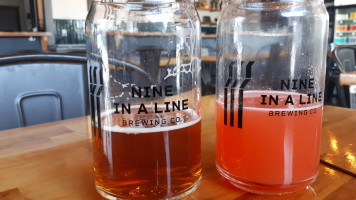 Nine In A Line Brewing Co. inside