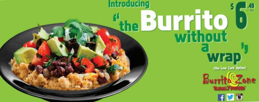 Burrito Zone food