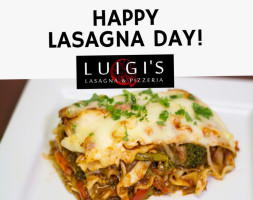 Luigi's Lasagna Pizzeria food