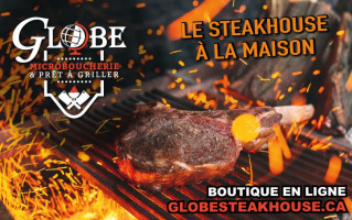 Le Globe Steakhouse food