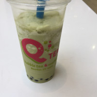 Q Tea Bubble Tea Waffles food