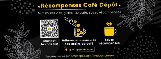 Café Dépôt Mail Champlain food