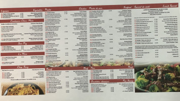 Restaurant Luau menu