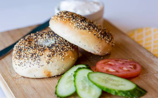 What A Bagel Eatery food
