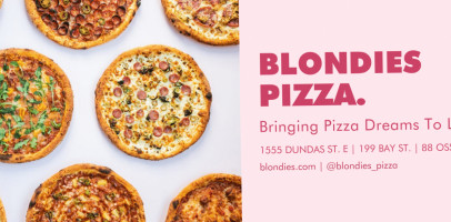 Blondies Pizza Oakville food