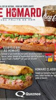 Quiznos food