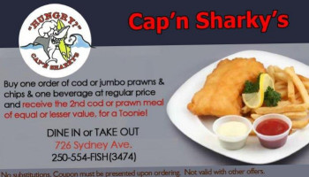 Cap'n Sharky's food