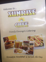 Sunrise Cafe food