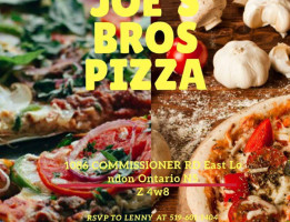 Joe's Bros Pizza Plus food