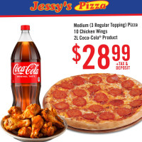 Jessy's Pizza food