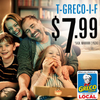 Greco Pizza food