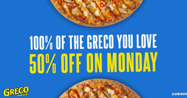 Greco Pizza food