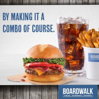 Boardwalk Fries Burgers Kanata food