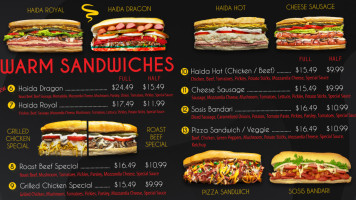 Haida Sandwich food
