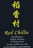 Red Chillie menu
