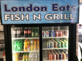 London Eats Fish N Grill food