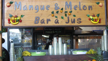 Mangue et Melon menu