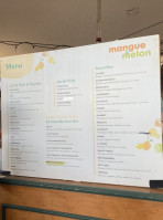 Mangue et Melon menu