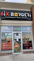 6ix Burgers Markham inside
