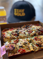 Stay Gold Detroit-style Pizza food