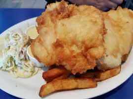 Captain George's Fish and Chips food