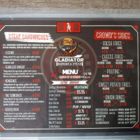 Gladiator Burger Oakville inside